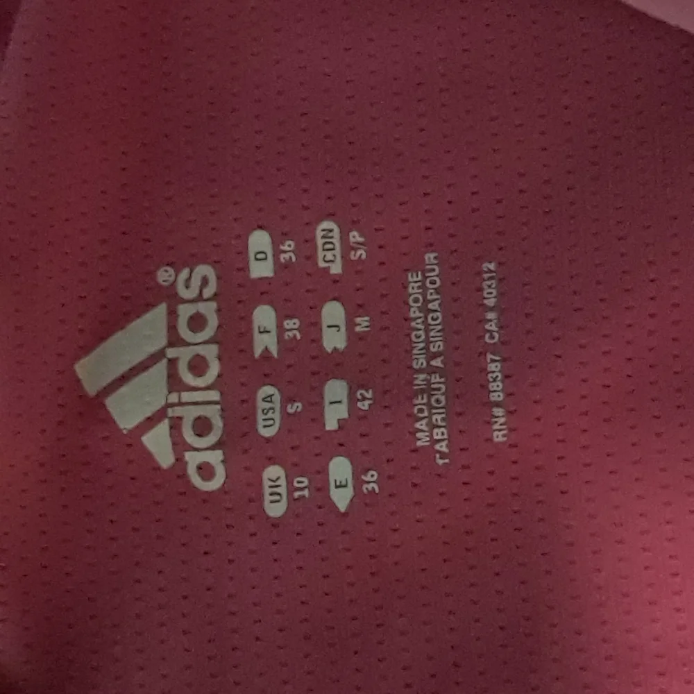 💕HP💕Adidas Pink‎ Fitness T-Shirt